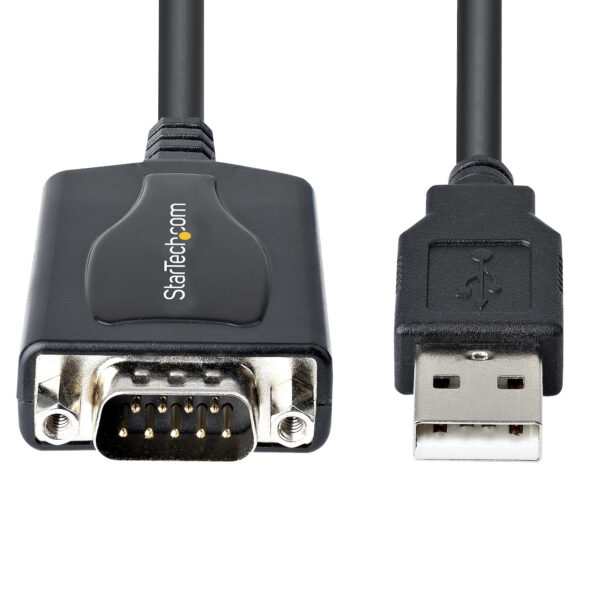 StarTech.com 3ft (1m) USB to Serial Cable with COM Port Retention, StarTech.com 3ft (1m) USB to Serial Cable with COM Port Retention,