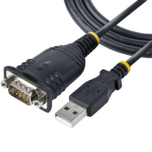 StarTech.com 3ft (1m) USB to Serial Cable, DB9 Male RS232 to USB StarTech.com 3ft (1m) USB to Serial Cable, DB9 Male RS232 to USB
