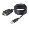 StarTech.com 6.6ft (2m) USB to Serial Adapter Cable, COM Retention, StarTech.com 6.6ft (2m) USB to Null Modem Serial Adapter Cable, COM