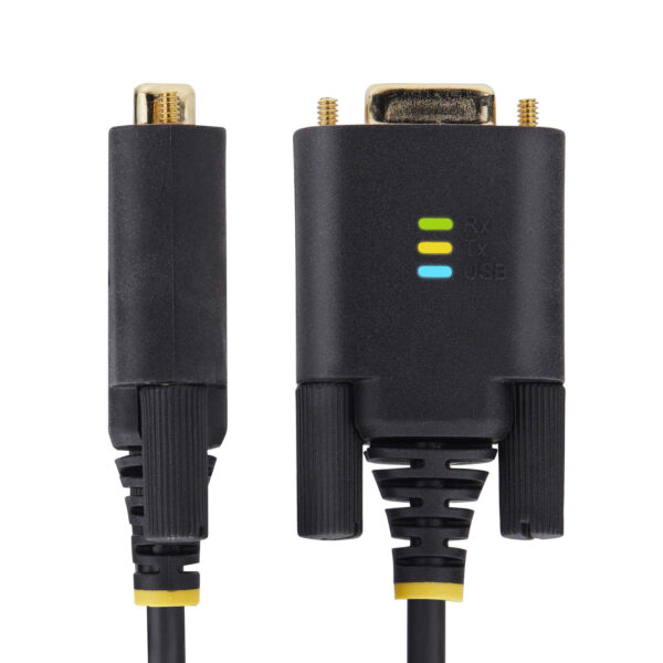 StarTech.com 6.6ft (2m) USB to Serial Adapter Cable, COM Retention, StarTech.com 6.6ft (2m) USB to Null Modem Serial Adapter Cable, COM