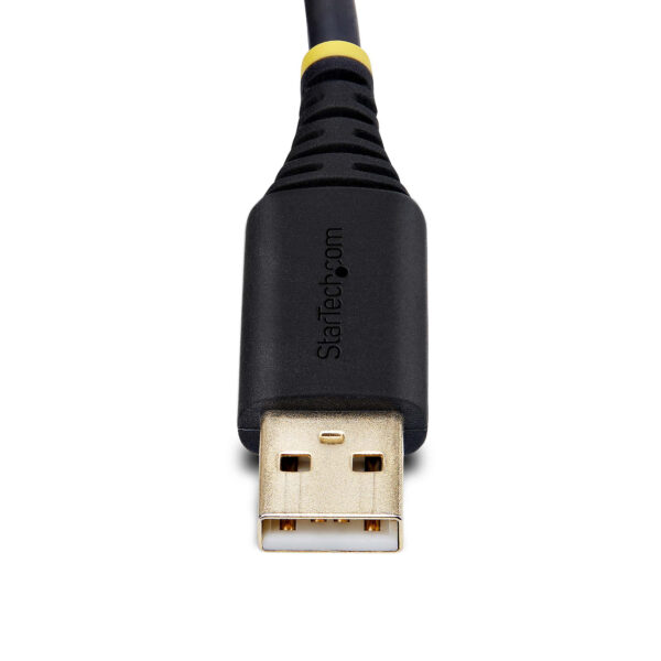 StarTech.com 6.6ft (2m) USB to Serial Adapter Cable, COM Retention, StarTech.com 6.6ft (2m) USB to Null Modem Serial Adapter Cable, COM