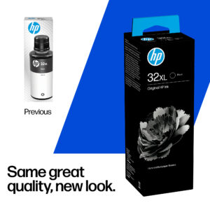 HP 32XL 135-ml Black Original Ink Bottle HP 32XL 135-ml Black Original Ink Bottle
