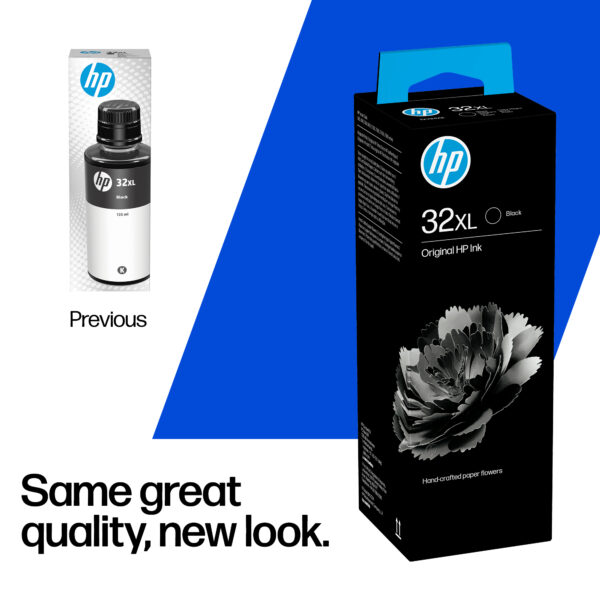 HP 32XL 135-ml Black Original Ink Bottle HP 32XL 135-ml Black Original Ink Bottle
