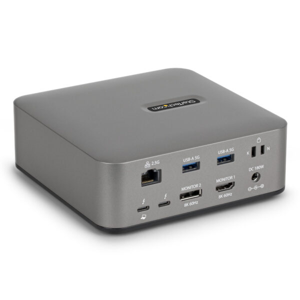 StarTech.com Thunderbolt 5 Docking Station, DP / HDMI, Triple Monitor StarTech.com Thunderbolt 5 Docking Station, DP / HDMI, Triple Monitor