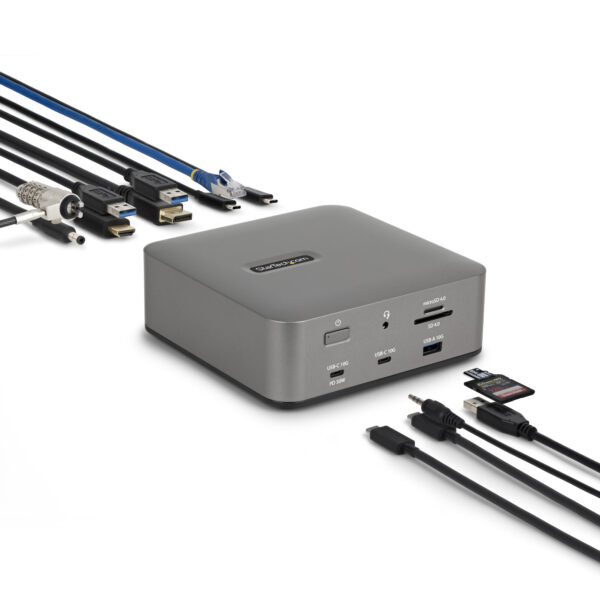 StarTech.com Thunderbolt 5 Docking Station, DP / HDMI, Triple Monitor StarTech.com Thunderbolt 5 Docking Station, DP / HDMI, Triple Monitor