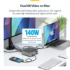 StarTech.com Thunderbolt 5 Docking Station, DP / HDMI, Triple Monitor StarTech.com Thunderbolt 5 Docking Station, DP / HDMI, Triple Monitor