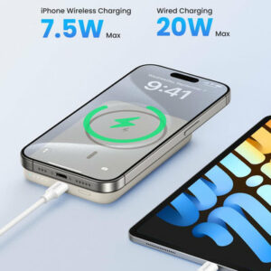 Ugreen 25208 power bank 10000 mAh Wireless charging Beige Ugreen 25208 power bank 10000 mAh Wireless charging Beige