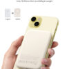 Ugreen 25208 power bank 10000 mAh Wireless charging Beige Ugreen 25208 power bank 10000 mAh Wireless charging Beige