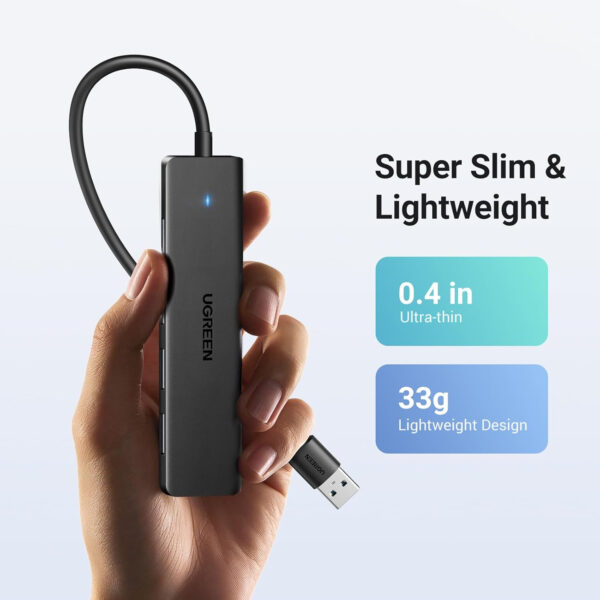 Ugreen USB 3.0 4-PORT HUB USB-A TO 4XUSB Docking USB 3.2 Gen 1 (3.1 Ugreen USB 3.0 4-PORT HUB USB-A TO 4XUSB Docking USB 3.2 Gen 1 (3.1