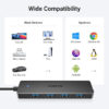 Ugreen USB 3.0 4-PORT HUB USB-A TO 4XUSB Docking USB 3.2 Gen 1 (3.1 Ugreen USB 3.0 4-PORT HUB USB-A TO 4XUSB Docking USB 3.2 Gen 1 (3.1