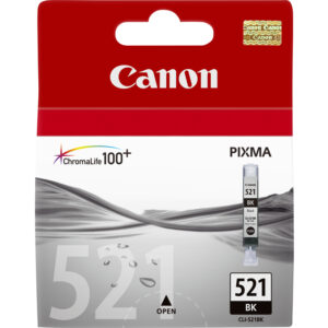 Canon CLI-521BK Black Ink Cartridge Canon CLI-521BK Black Ink Cartridge