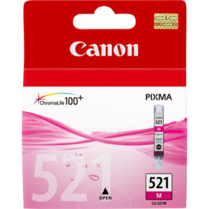 Canon CLI-521M Magenta Ink Cartridge Canon CLI-521M Magenta Ink Cartridge