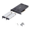 StarTech.com Dual-Bay M.2 NVMe SSD to PCIe x8 Removable Mobile Rack; StarTech.com Dual-Bay M.2 NVMe SSD to PCIe x8 Removable Mobile Rack;