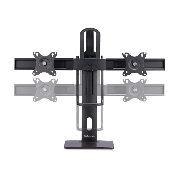 StarTech.com Crossbar Dual Monitor Desk Stand For Double 27-inch StarTech.com Crossbar Dual Monitor Desk Stand For Double 27-inch
