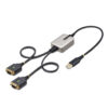 StarTech.com 2ft (60cm) 2-Port USB to Serial Adapter Cable, StarTech.com 2ft (60cm) 2-Port USB to Serial Adapter Cable,