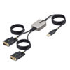 StarTech.com 13ft (4m) 2-Port USB to Serial Adapter Cable, StarTech.com 13ft (4m) 2-Port USB to Serial Adapter Cable,