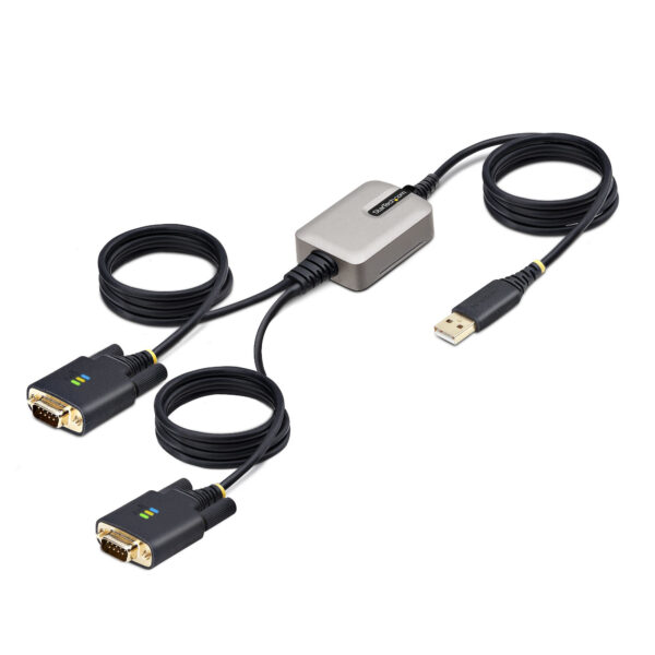 StarTech.com 13ft (4m) 2-Port USB to Serial Adapter Cable, StarTech.com 13ft (4m) 2-Port USB to Serial Adapter Cable,