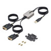 StarTech.com 13ft (4m) 2-Port USB to Serial Adapter Cable, StarTech.com 13ft (4m) 2-Port USB to Serial Adapter Cable,