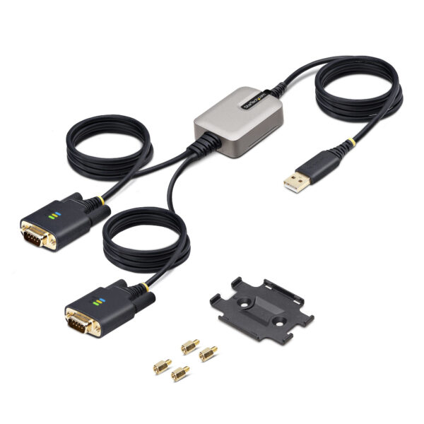StarTech.com 13ft (4m) 2-Port USB to Serial Adapter Cable, StarTech.com 13ft (4m) 2-Port USB to Serial Adapter Cable,