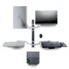 StarTech.com Wall Mount Workstation, VESA Mount For 32" Monitors