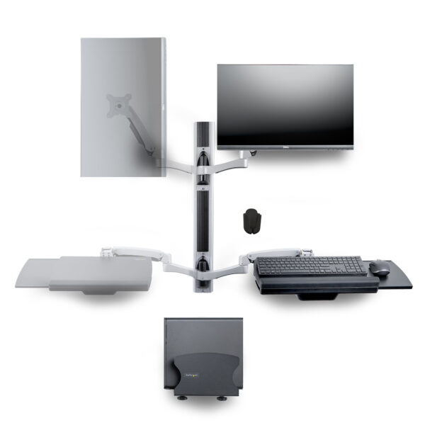 StarTech.com Wall Mount Workstation, VESA Mount For 32" Monitors
