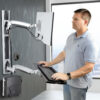 StarTech.com Wall Mount Workstation, VESA Mount For 32" Monitors