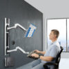 StarTech.com Wall Mount Workstation, VESA Mount For 32" Monitors