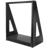StarTech.com 2-Post 12U Heavy-Duty Desktop Server Rack, Small Open StarTech.com 2-Post 12U Heavy-Duty Desktop Server Rack, Small Open