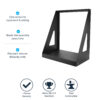StarTech.com 2-Post 12U Heavy-Duty Desktop Server Rack, Small Open StarTech.com 2-Post 12U Heavy-Duty Desktop Server Rack, Small Open