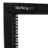 StarTech.com 2-Post 42U Mobile Open Frame Server Rack, Two Post 19in StarTech.com 2-Post 42U Mobile Open Frame Server Rack, Two Post 19in