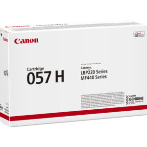 Canon i-SENSYS 057H toner cartridge 1 pc(s) Original Black Canon i-SENSYS 057H toner cartridge 1 pc(s) Original Black