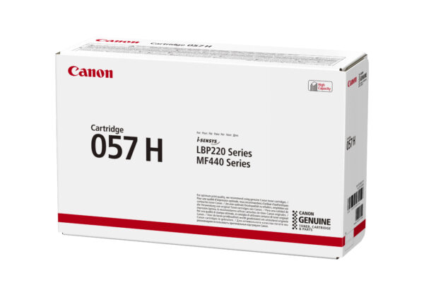 Canon i-SENSYS 057H toner cartridge 1 pc(s) Original Black Canon i-SENSYS 057H toner cartridge 1 pc(s) Original Black