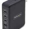 StarTech.com 140W USB-C Wall Charger, 3x USB-C/1x USB-A, PD 3.1 StarTech.com 140W USB-C Wall Charger, 3x USB-C/1x USB-A, PD 3.1