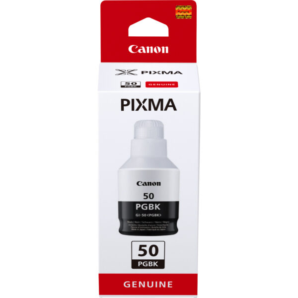 Canon GI-50 PGBK, High Yield, Ink Bottle, Black Canon GI-50 PGBK, High Yield, Ink Bottle, Black