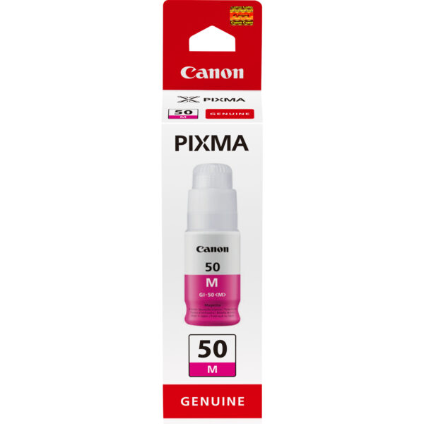 Canon GI-50 M, High Yield, Ink Bottle, Magenta Canon GI-50 M, High Yield, Ink Bottle, Magenta