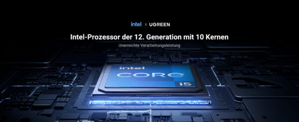 Ugreen NETWORK ATTACHED DXP8800PL DISKLESUK NAS Desktop Intel® Core™