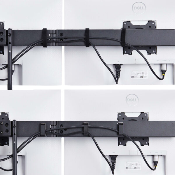 StarTech.com Crossbar Triple Monitor Desk Mount For Up To Three 27in StarTech.com Crossbar Triple Monitor Desk Mount For Up To Three 27in
