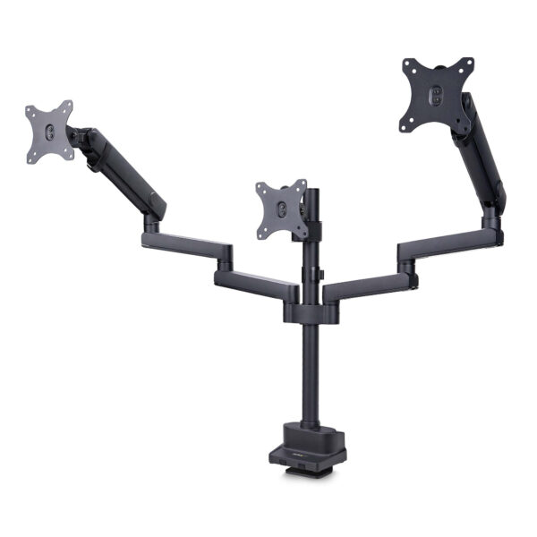 StarTech.com Triple Monitor Desk Mount For Up To Three 27in Screens, StarTech.com Triple Monitor Desk Mount For Up To Three 27in Screens,