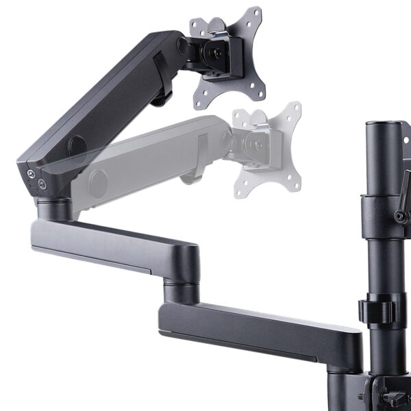 StarTech.com Triple Monitor Desk Mount For Up To Three 27in Screens, StarTech.com Triple Monitor Desk Mount For Up To Three 27in Screens,