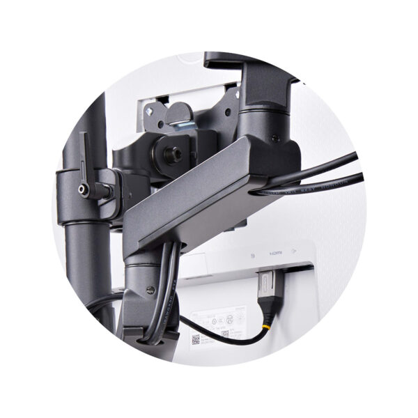 StarTech.com Triple Monitor Desk Mount For Up To Three 27in Screens, StarTech.com Triple Monitor Desk Mount For Up To Three 27in Screens,