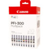 Canon PFI-300 ink cartridge 10 pc(s) Original Black, Blue, Cyan, Canon PFI-300 ink cartridge 10 pc(s) Original Black, Blue, Cyan,