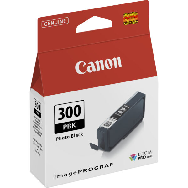 Canon PFI-300PBK Photo Black Ink Cartridge Canon PFI-300PBK Photo Black Ink Cartridge