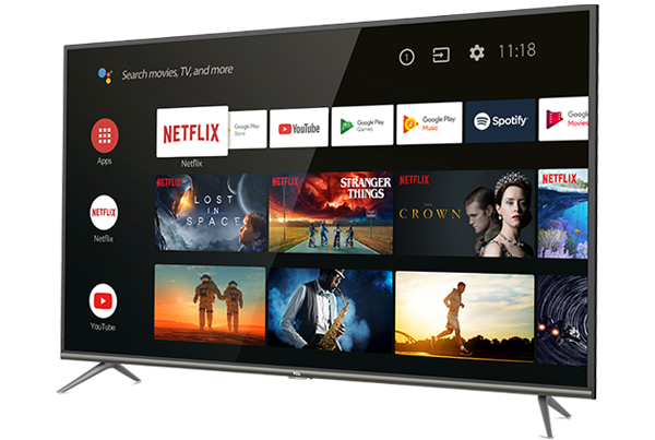 TCL 43EP658 TV 109.2 cm (43") 4K Ultra HD Smart TV Wi-Fi Black,