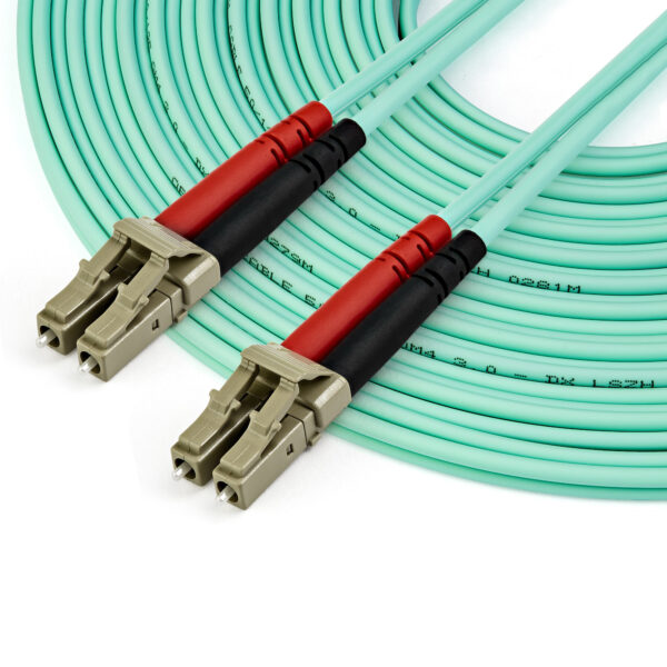 StarTech.com 10m (30ft) LC/UPC to LC/UPC OM4 Multimode Fiber Optic StarTech.com 10m (30ft) LC/UPC to LC/UPC OM4 Multimode Fiber Optic