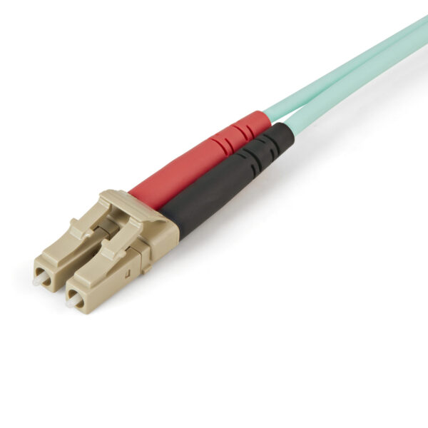 StarTech.com 2m (6ft) LC/UPC to LC/UPC OM4 Multimode Fiber Optic StarTech.com 1m (3ft) LC/UPC to LC/UPC OM4 Multimode Fiber Optic