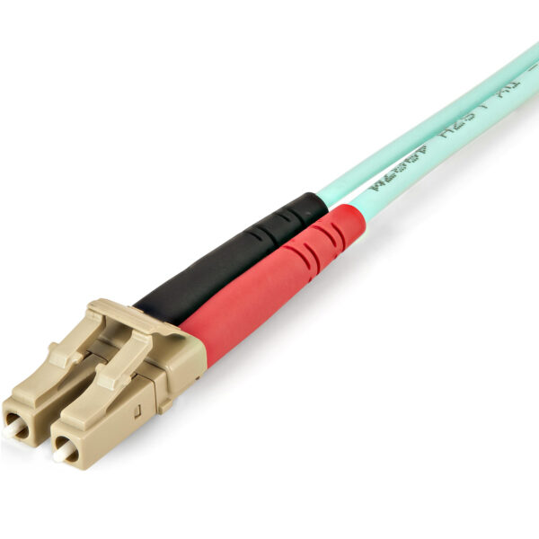 StarTech.com 2m (6ft) LC/UPC to LC/UPC OM4 Multimode Fiber Optic StarTech.com 1m (3ft) LC/UPC to LC/UPC OM4 Multimode Fiber Optic