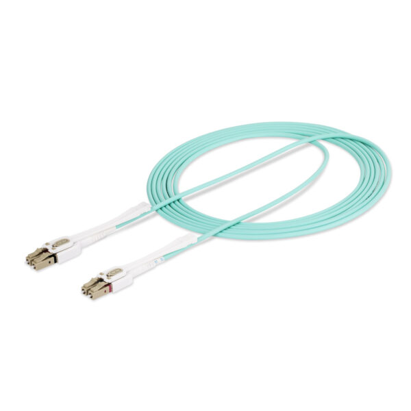 StarTech.com 3m (9.8ft) LC to LC (UPC) OM4 Multimode Fiber Optic