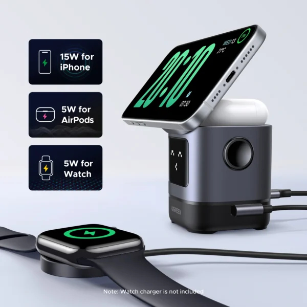 Ugreen 45775 mobile device charger Universal Black, Grey AC Wireless Ugreen 45775 mobile device charger Universal Black, Grey AC Wireless