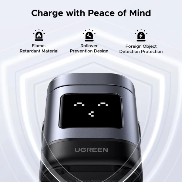 Ugreen 45775 mobile device charger Universal Black, Grey AC Wireless Ugreen 45775 mobile device charger Universal Black, Grey AC Wireless