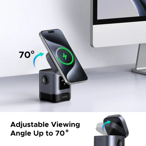 Ugreen 45775 mobile device charger Universal Black, Grey AC Wireless Ugreen 45775 mobile device charger Universal Black, Grey AC Wireless
